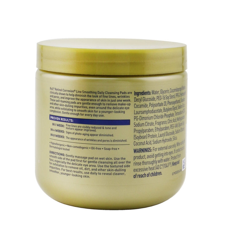 ROC Retinol Correxion Line Smoothing Daily Cleansing Pads 