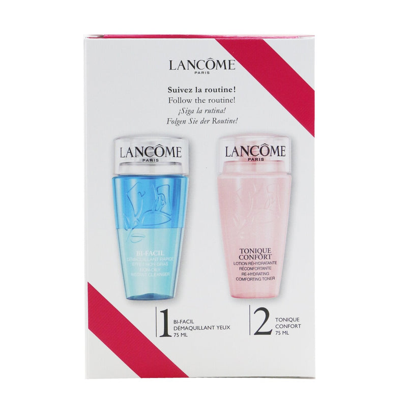 Lancome My Cleansing Must-Haves Set: Bi-Facil 75ml + Confort Tonique 75ml  2pcs