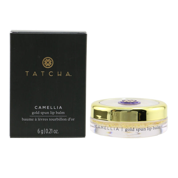 Tatcha Camellia Gold Spun Lip Balm 