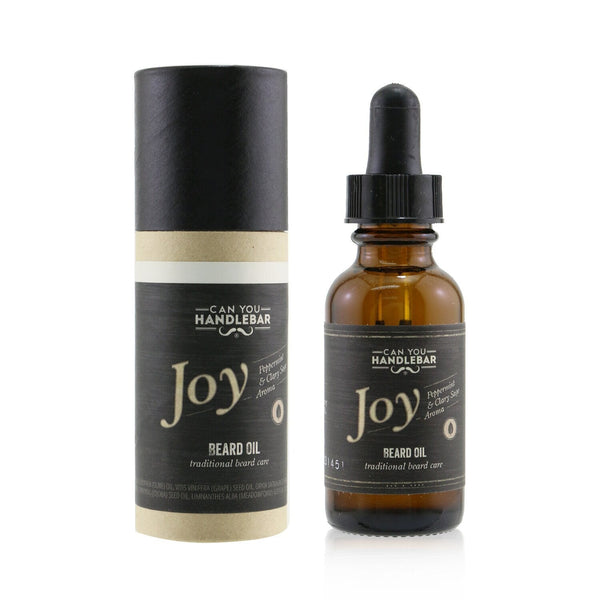 Can You Handlebar Beard Oil - Joy (Peppermint & Clary Sage Aroma) (Exp. Date: 11/2021)  30ml/1oz