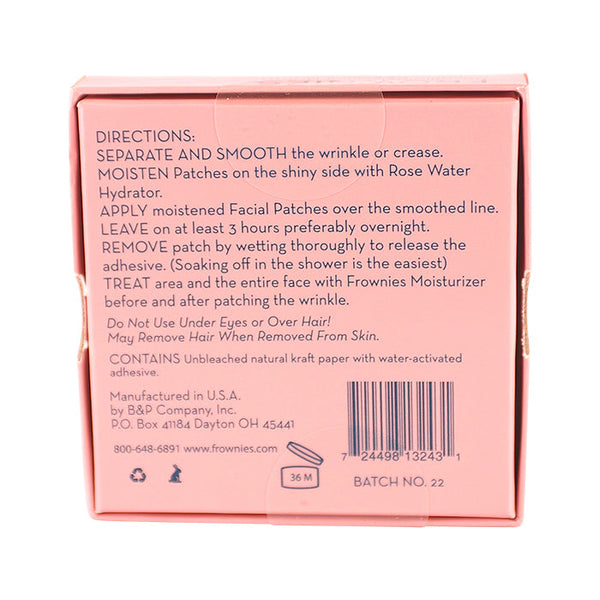 Frownies Facial Patches (For Corners of Eyes & Mouth) 144 Patches