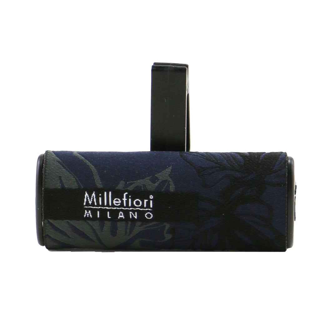 NEW Millefiori Go Car Air Freshener - Sandalo Bergamotto (Orange Case)  0.14oz