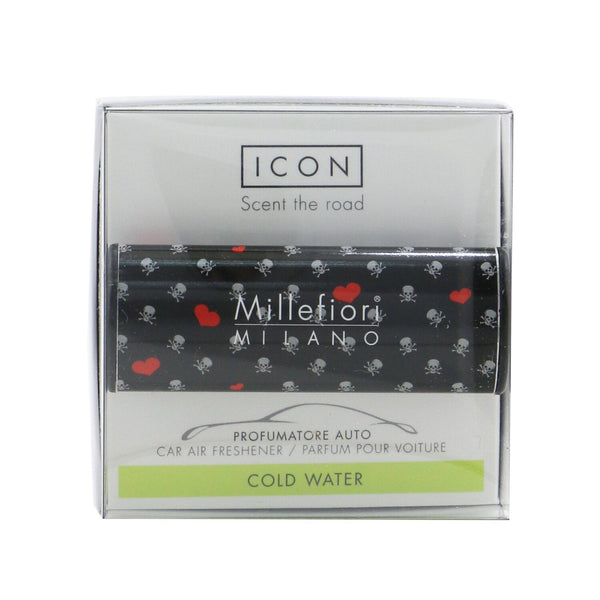 Millefiori Icon Cuori & Fiori Car Air Freshener - Cold Water 