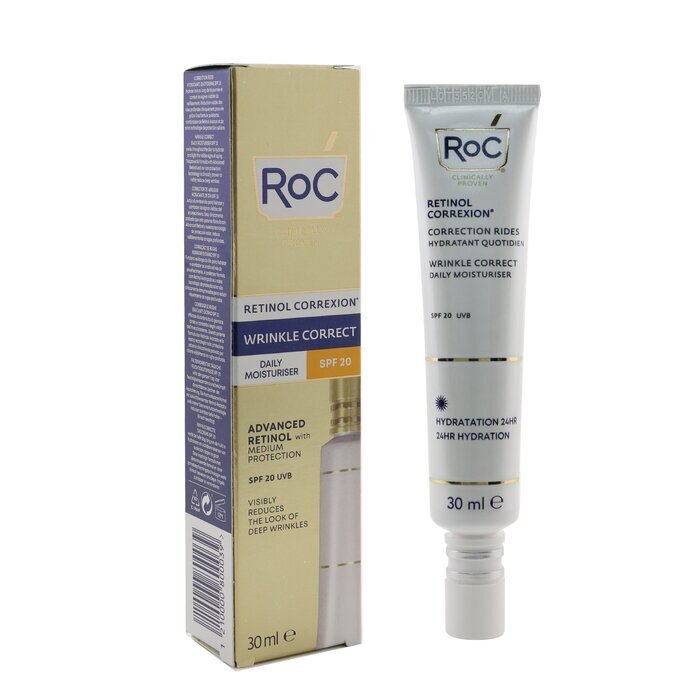 ROC Retinol Correxion Wrinkle Correct Daily Moisturiser SPF20 30ml/1oz