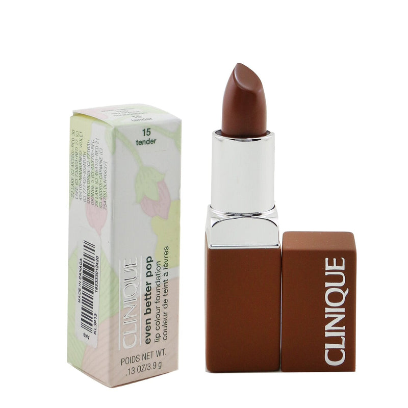 Clinique Even Better Pop Lip Colour Foundation - # 15 Tender  3.9g/0.13oz