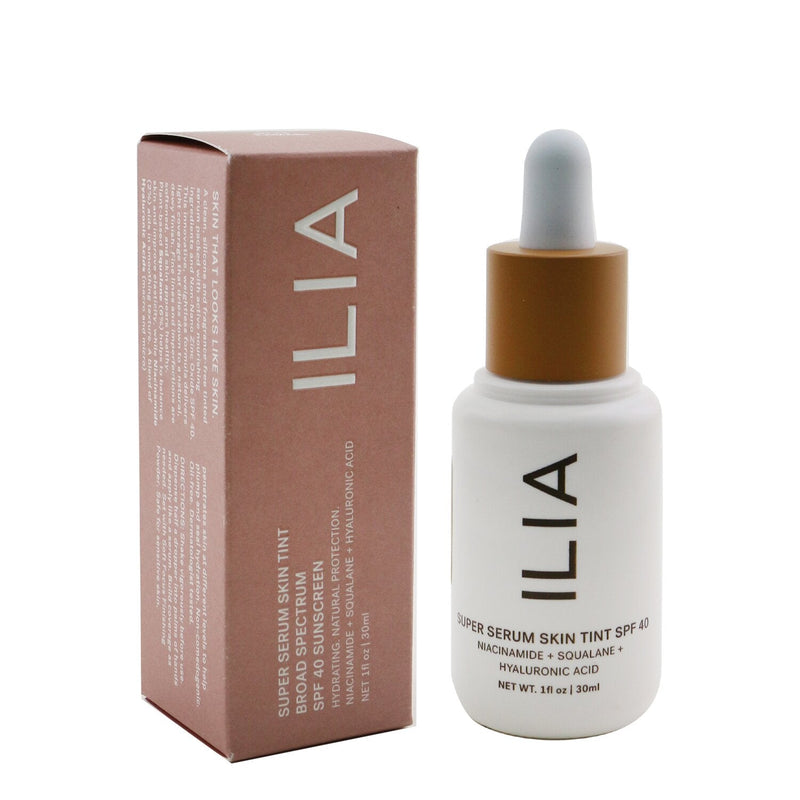 ILIA Super Serum Skin Tint SPF 40 - # ST13 Kamari (Medium-Deep With Neutral Warm Undertones)  30ml/1oz