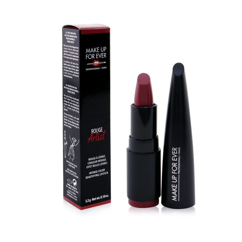 Make Up For Ever Rouge Artist Intense Color Beautifying Lipstick - # 168 Generous Blossom  3.2g/0.1oz