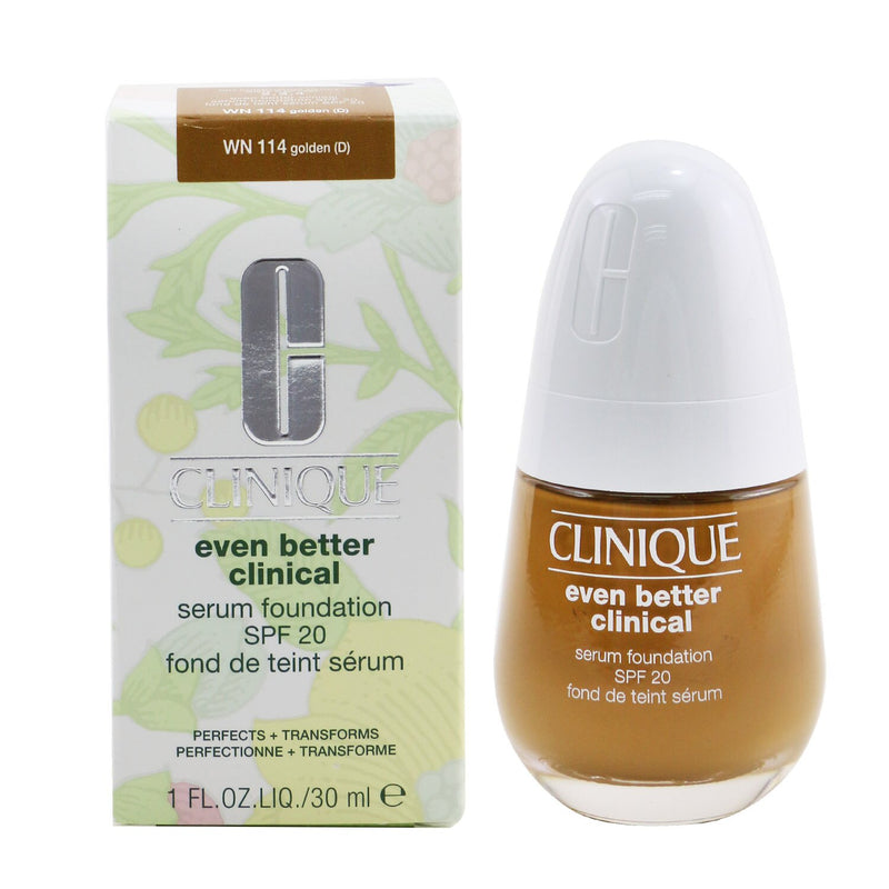 Clinique Even Better Clinical Serum Foundation SPF 20 - # WN 114 Golden  30ml/1oz