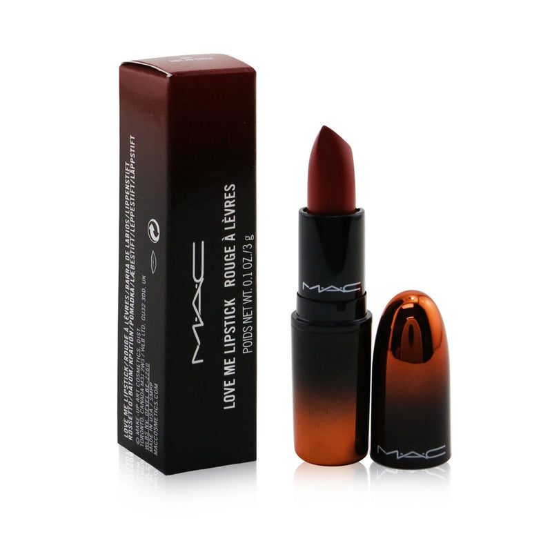 MAC Love Me Lipstick - # 401 Hot As Chili (Burnt Red Brown)  3g/0.1oz