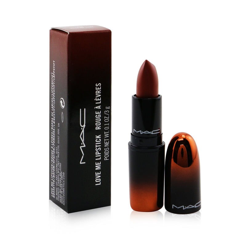 MAC Love Me Lipstick - # 406 Make Me Care (Burnt Orange Red) 