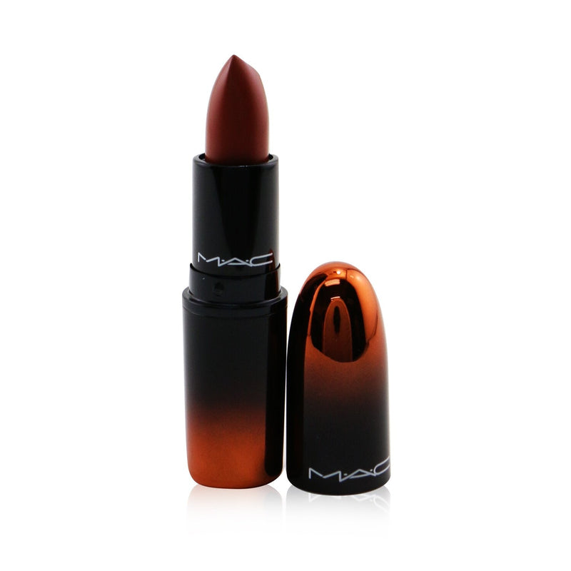 MAC Love Me Lipstick - # 406 Make Me Care (Burnt Orange Red)  3g/0.1oz