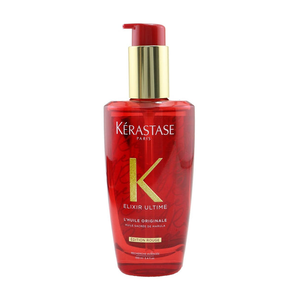 Kerastase Elixir Ultime L'Huile Originale  Versatile Beautifying Oil (Red Edition)  100ml/3.4oz