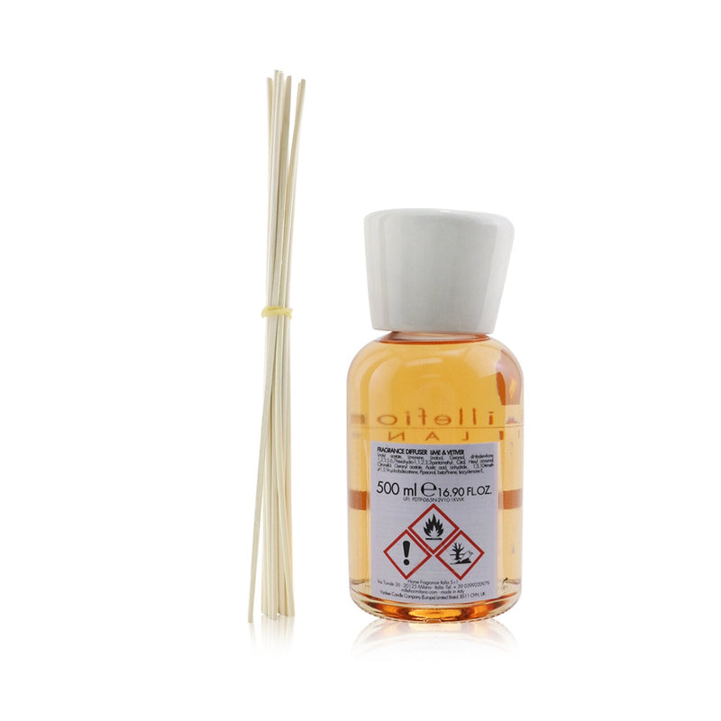 Millefiori Natural Fragrance Diffuser - Lime & Vetiver 