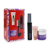 Clinique Chubby Lash Fattening Mascara Set (1x Mascara 8ml + Eye Concentrate 5ml + Cleansing Balm 15ml)  3pcs