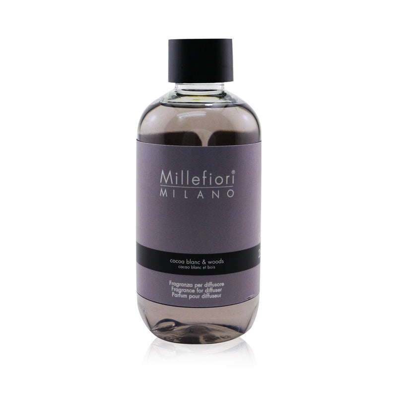 Millefiori Natural Fragrance Diffuser Refill - Cocoa Blanc & Woods 