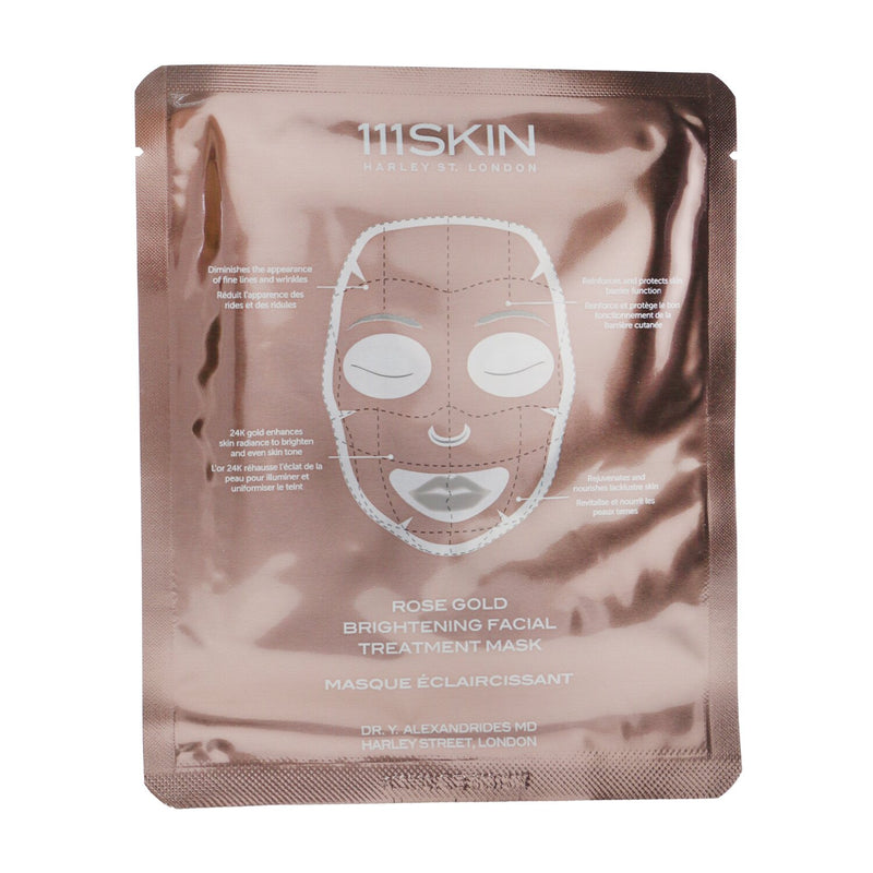 111Skin Rose Gold Brightening Facial Treatment Mask  5x30ml/1.01oz