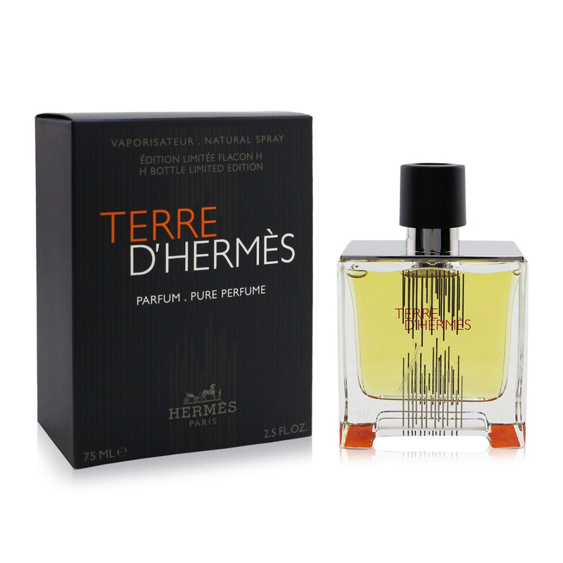 Hermes Terre D'Hermes Pure Parfum Spray (2021 H Bottle Limited Edition)  75ml/2.5oz