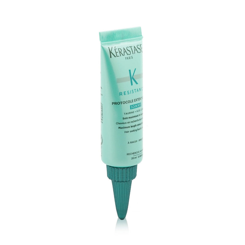 Kerastase Resistance Protocole Extentioniste Soin N?1 Maximum Length Strengthening Care (For Hair Seeking Healthy Length)  10x20ml/0.66oz