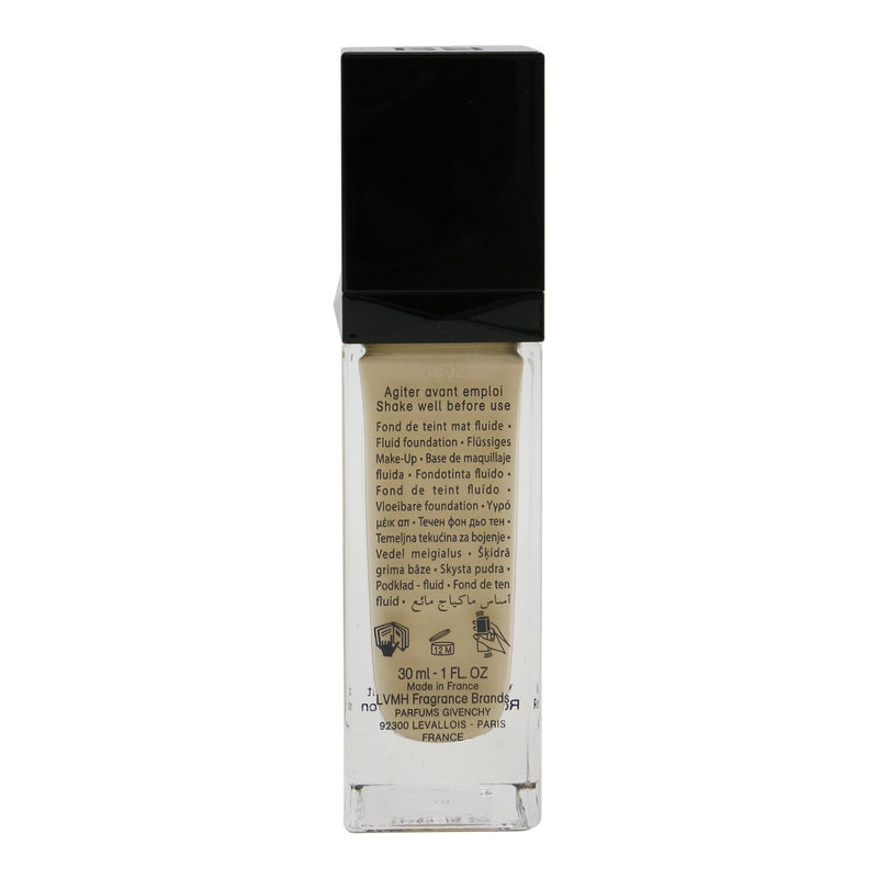 Givenchy Matissime Velvet Radiant Mat Fluid Foundation SPF 20 - #01 Mat Porcelain (Box Slightly Damaged)  30ml/1oz