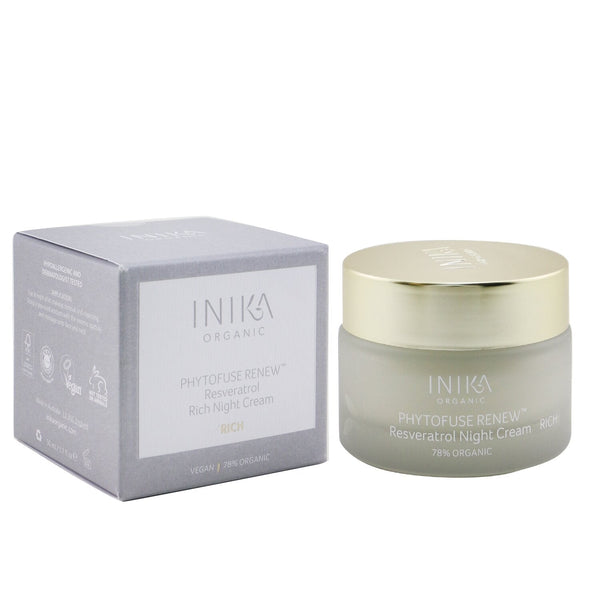 INIKA Organic Phytofuse Renew Resveratrol Rich Night Cream  50ml/1.7oz