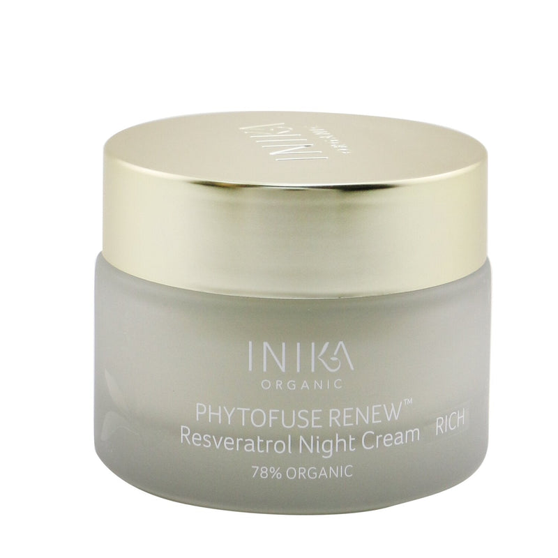 INIKA Organic Phytofuse Renew Resveratrol Rich Night Cream  50ml/1.7oz