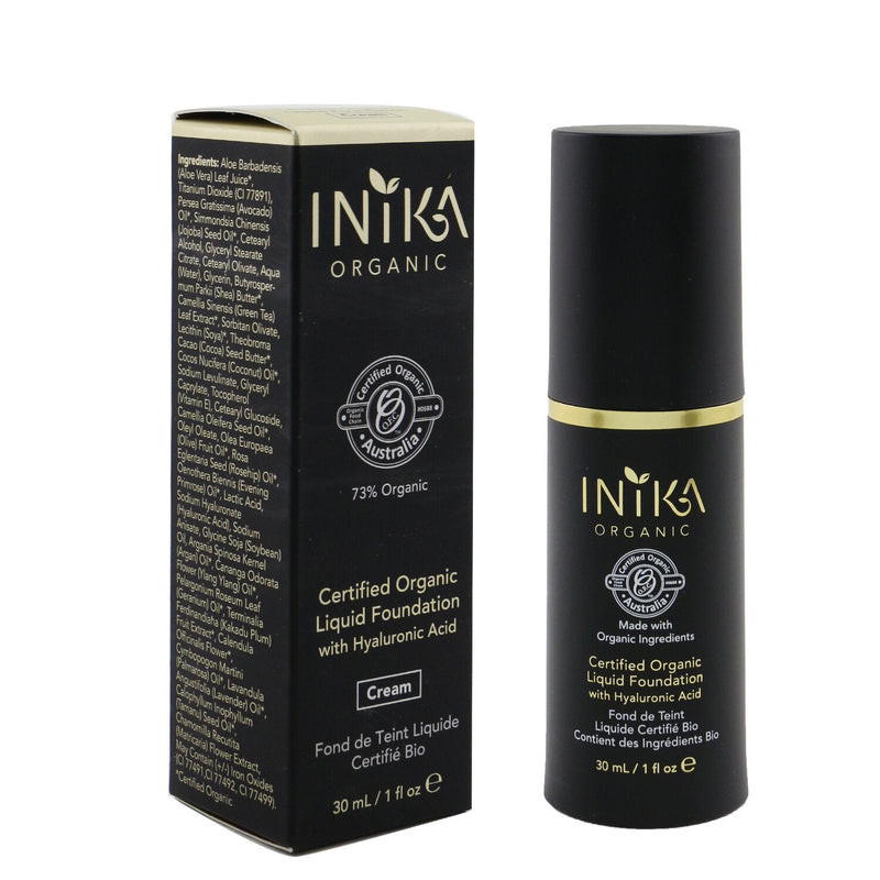 INIKA Organic Certified Organic Liquid Foundation - # Cream  30ml/1oz