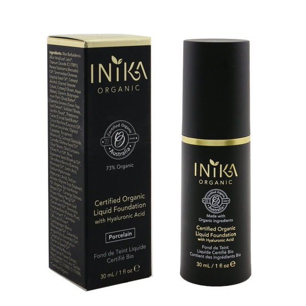 INIKA Organic Certified Organic Liquid Foundation - # Porcelain  30ml/1oz