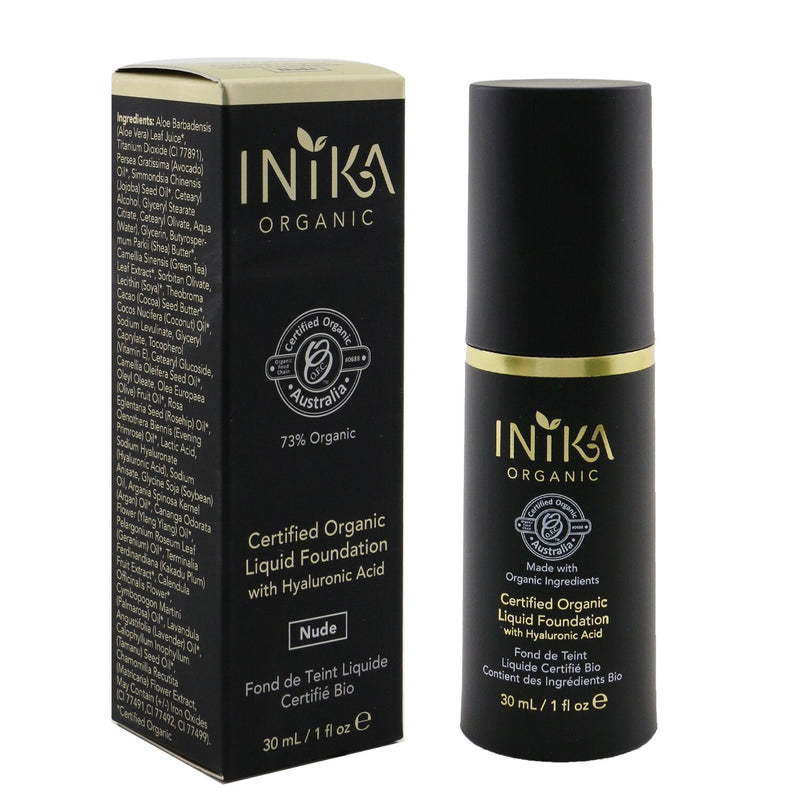 INIKA Organic Certified Organic Liquid Foundation - # Nude  30ml/1oz