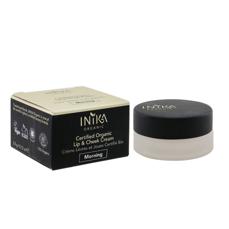 INIKA Organic Certified Organic Lip & Cheek Cream - # Morning  3.5g/0.12oz