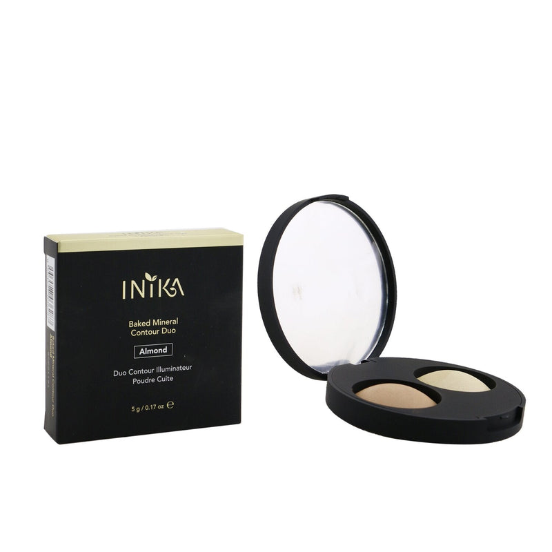 INIKA Organic Baked Mineral Contour Duo - # Almond  5g/0.17oz