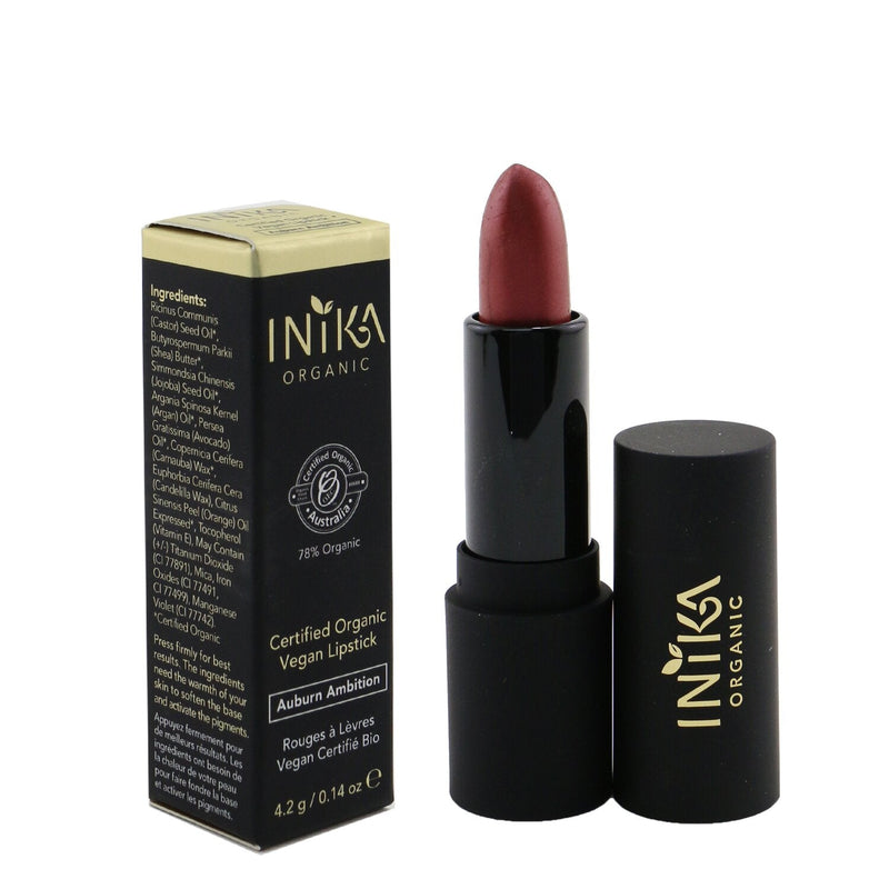 INIKA Organic Certified Organic Vegan Lipstick - # Auburn Ambition  4.2g/0.14oz