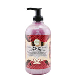 Nesti Dante Chic Animalier Hand & Face Liquid Soap With Vegetal Collagen & Ginseng - Wild Orchid, Red Tea Leaves & Tiare  500ml/16.9oz