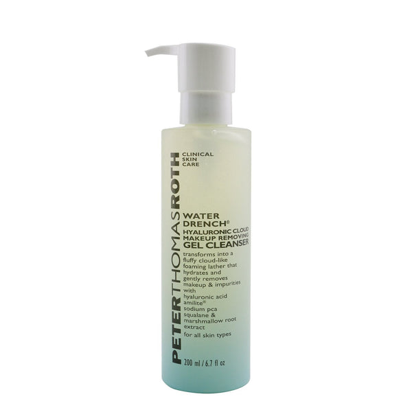 Peter Thomas Roth Water Drench Hyaluronic Cloud Makeup Removing Gel Cleanser  200ml/6.7oz