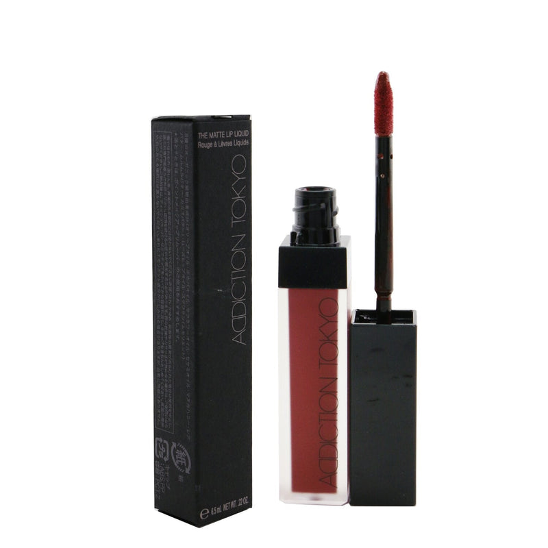 ADDICTION The Matte Lip Liquid - # 011 Carmine Red  6.5ml/0.22oz