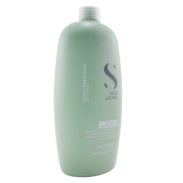 AlfaParf Semi Di Lino Scalp Rebalance Balancing Low Shampoo (Oily Skin) (Salon Size)  1000ml/33.8oz