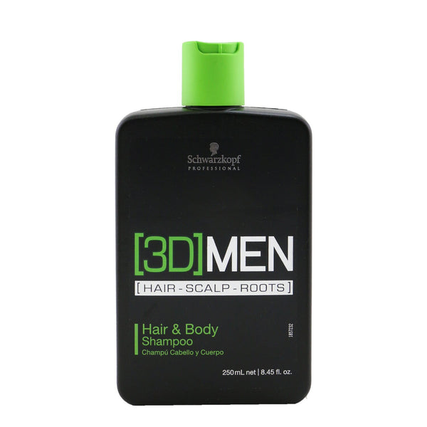 Schwarzkopf [3D] Men Hair & Body Shampoo  250ml/8.4oz