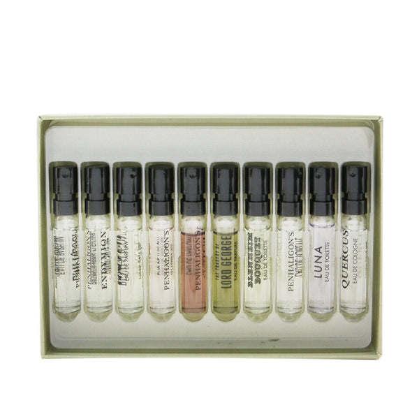 Penhaligon's Scent Library: Luna, Empressa, Endymion, Halfeti, The Favourite, The Coveted Duchess Rose, The Tragedy of Lord George, Blenheim Bouquet, Juniper Sling, Quercus  10x2ml/0.6z