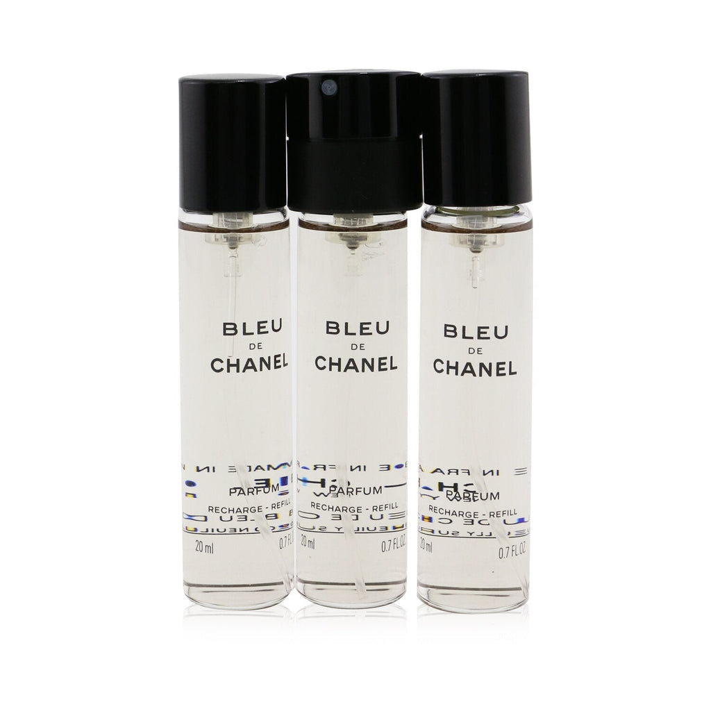  Chanel Bleu Eau de Parfum Twist & Spray 3 Refills x