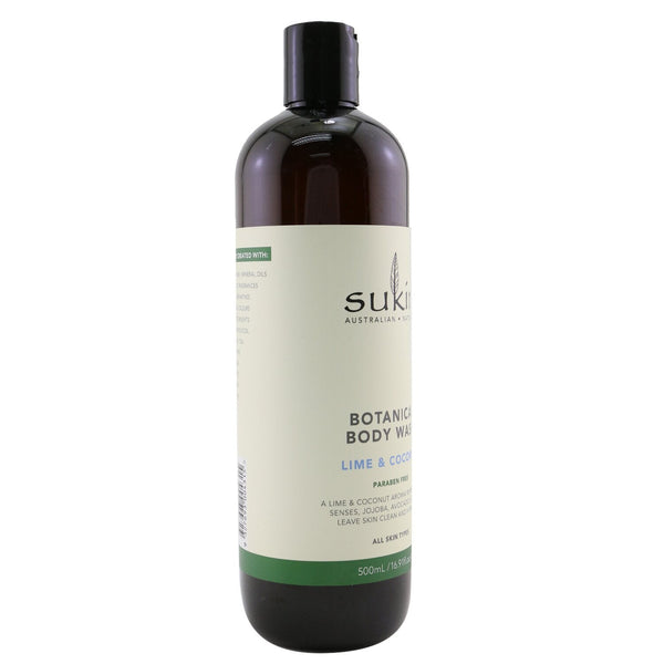 Sukin Botanical Body Wash - Lime & Coconut (All Skin Types)  500ml/16.9oz