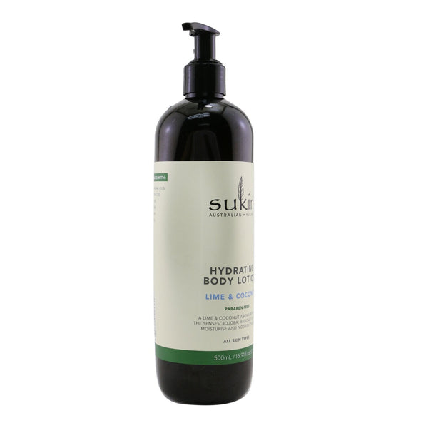 Sukin Hydrating Body Lotion - Lime & Coconut (All Skin Types)  500ml/16.9oz