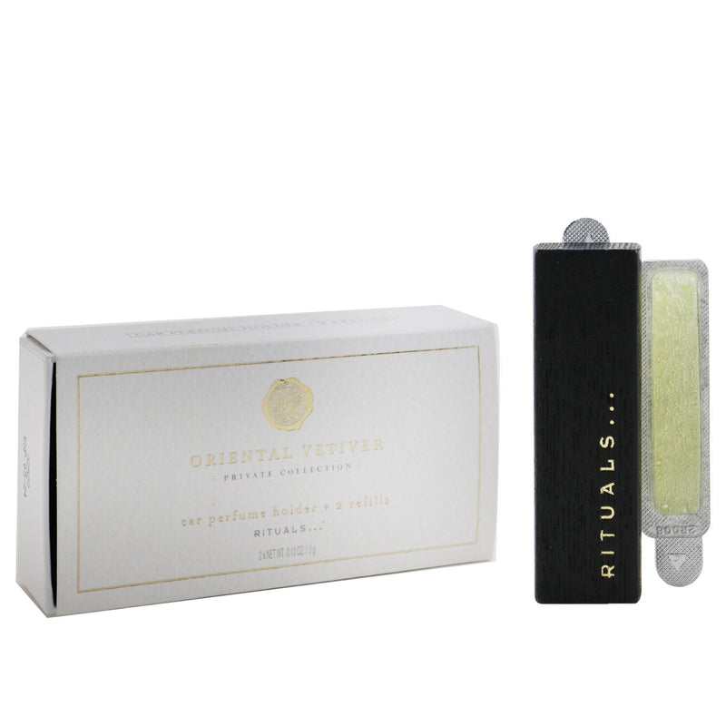 Rituals Car Perfume - Oriental Vetiver 2x3g/0.1oz – Fresh Beauty Co. USA