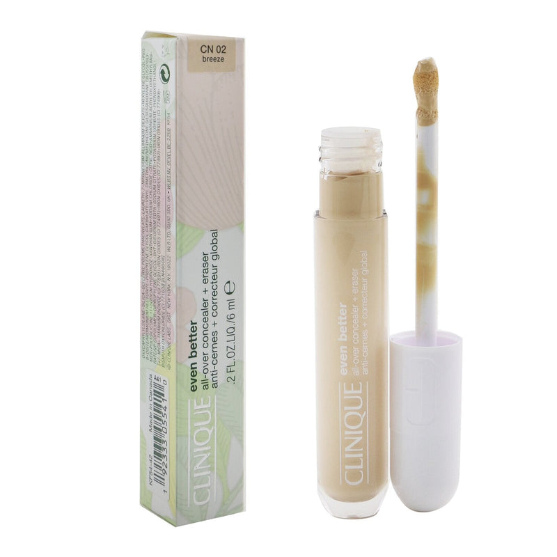 Clinique Even Better All Over Concealer + Eraser - # CN 02 Breeze  6ml/0.2oz