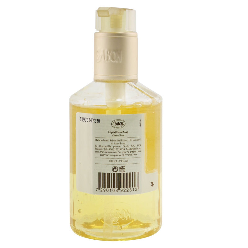 Sabon Liquid Hand Soap - Green Rose (Package Slightly Damaged)  200ml/7oz