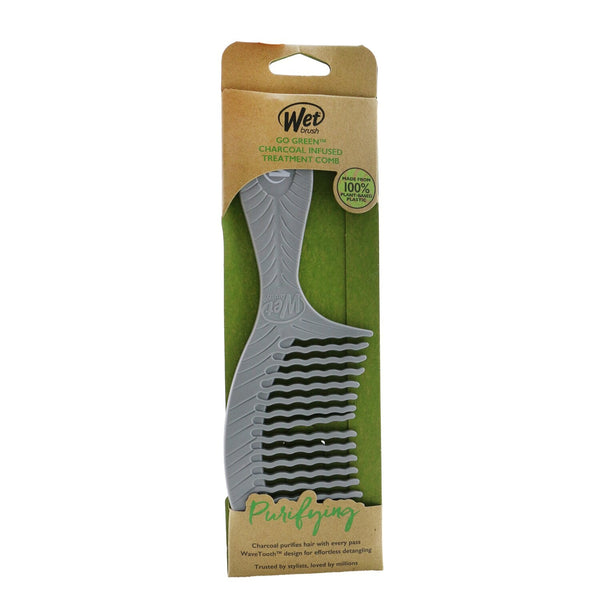 Wet Brush Go Green Treatment Comb - # Charcoal  1pc
