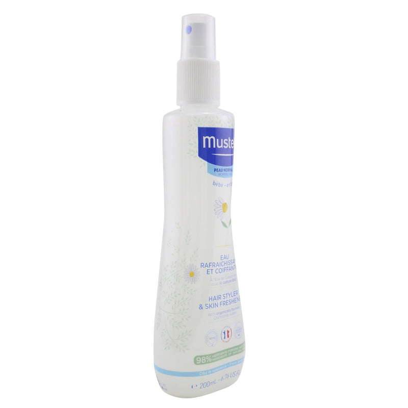Mustela Hair Styler & Skin Refreshener - With Organically Farmed Chamomile Water  200ml/6.76oz