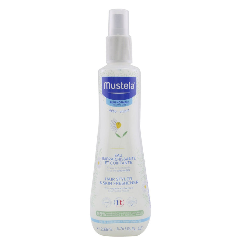 Mustela Hair Styler & Skin Refreshener - With Organically Farmed Chamomile Water  200ml/6.76oz