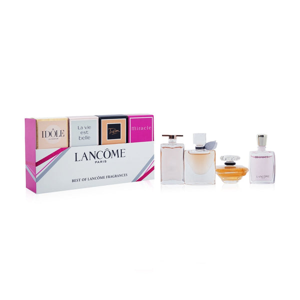 Lancome Best Of Lancome Fragrance Coffret: Tresor EDP 7.5ml + Idole EDP 5ml + La Vie Est Belle EDP 4ml + Miracle EDP 5ml  4pcs