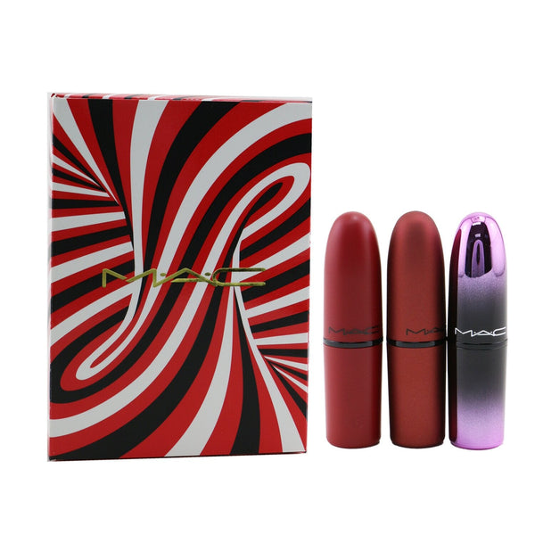 MAC Kiss Of Magic Lip Kit (3x Lipstick)  3x3g/0.1oz