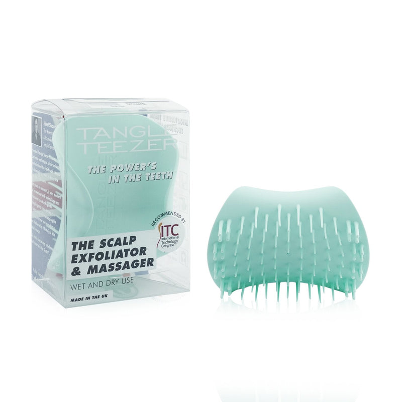 Tangle Teezer The Scalp Exfoliator & Massager Brush - # Mint Green Whisper  1pc