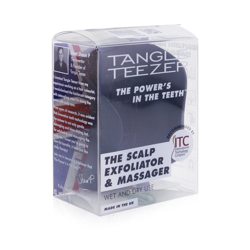 Tangle Teezer The Scalp Exfoliator & Massager Brush - # Onyx Black  1pc